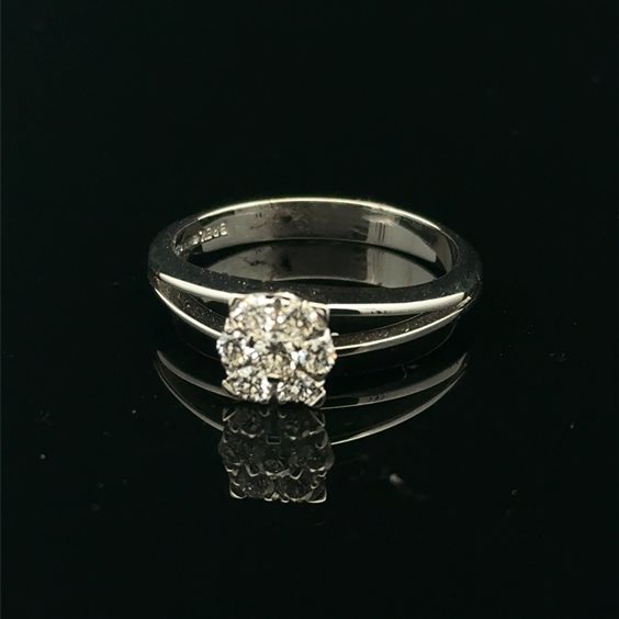 Ring Cianfrone Gioielli Woman Solitario in Gold Diamante 0.35 Ct ANOR-79-198 - ANOR-79-198